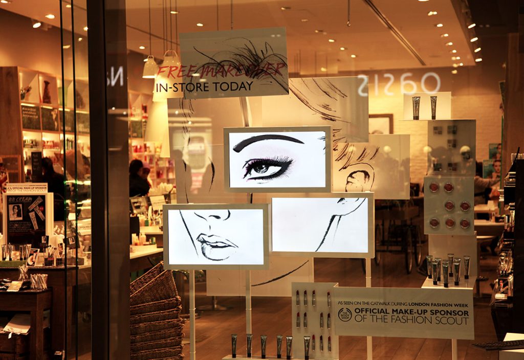 Makeup Window Display Makeup Vidalondon