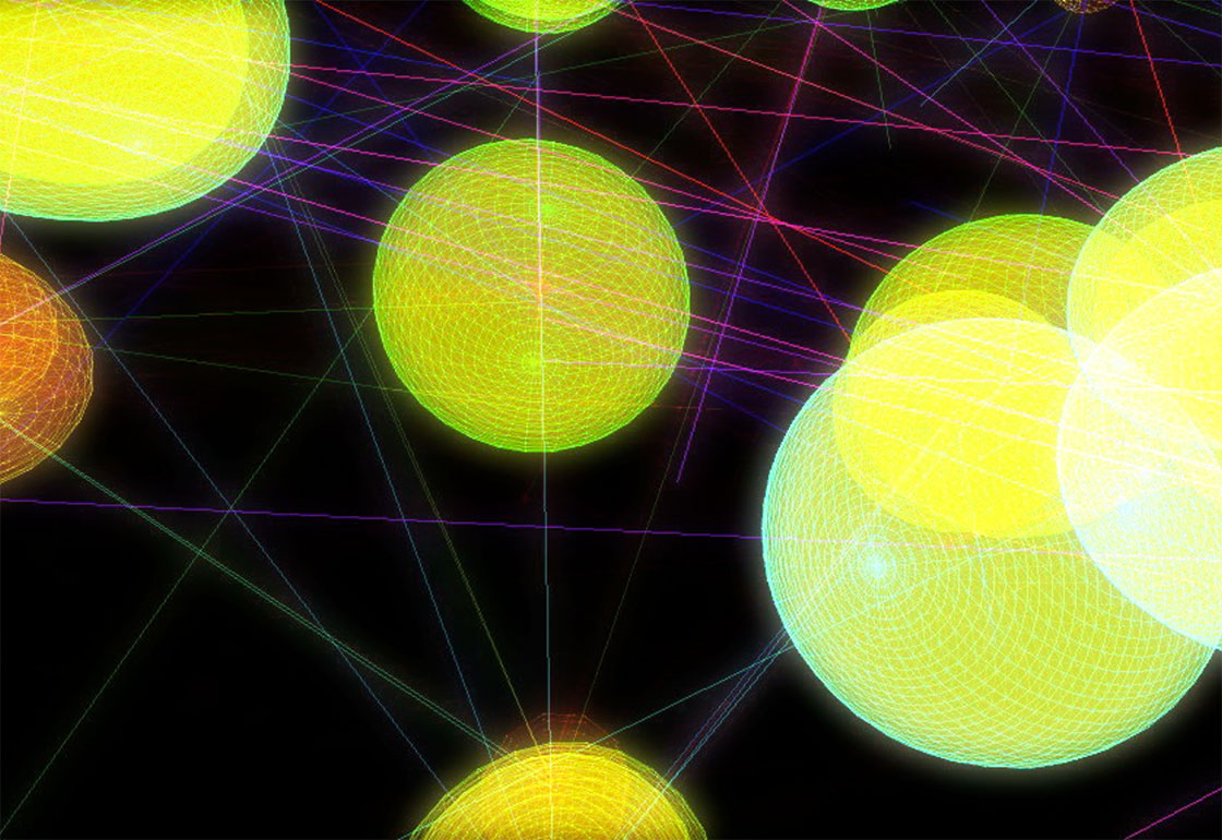 Abstract pattern and colours