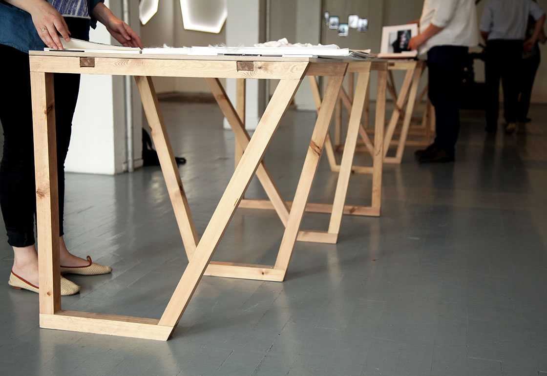 Table incorporating our shapes