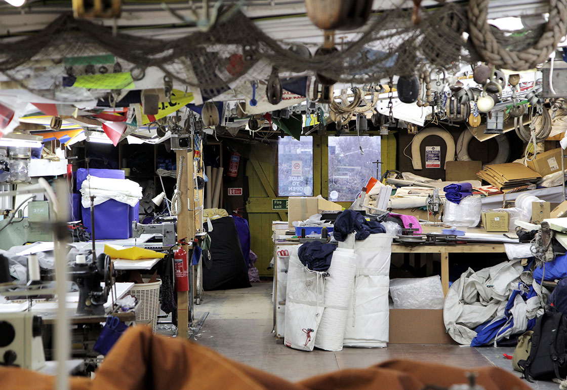 Sailmakers workshop