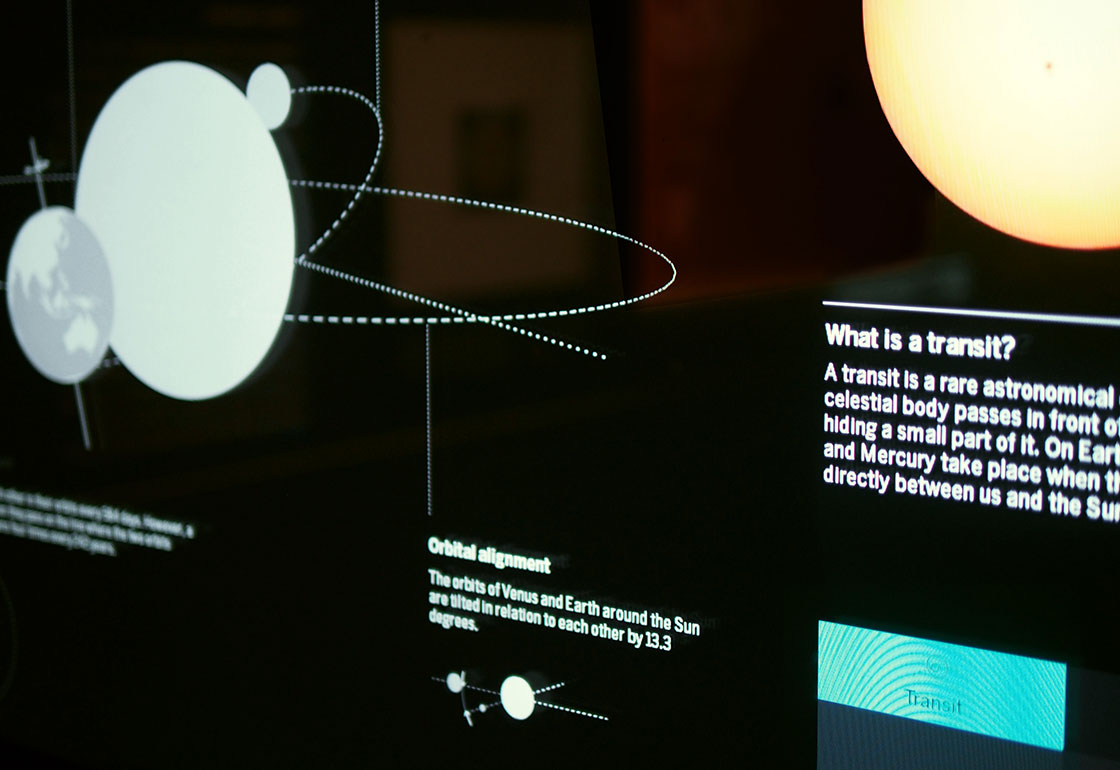 A touchscreen with illustrated diagrams