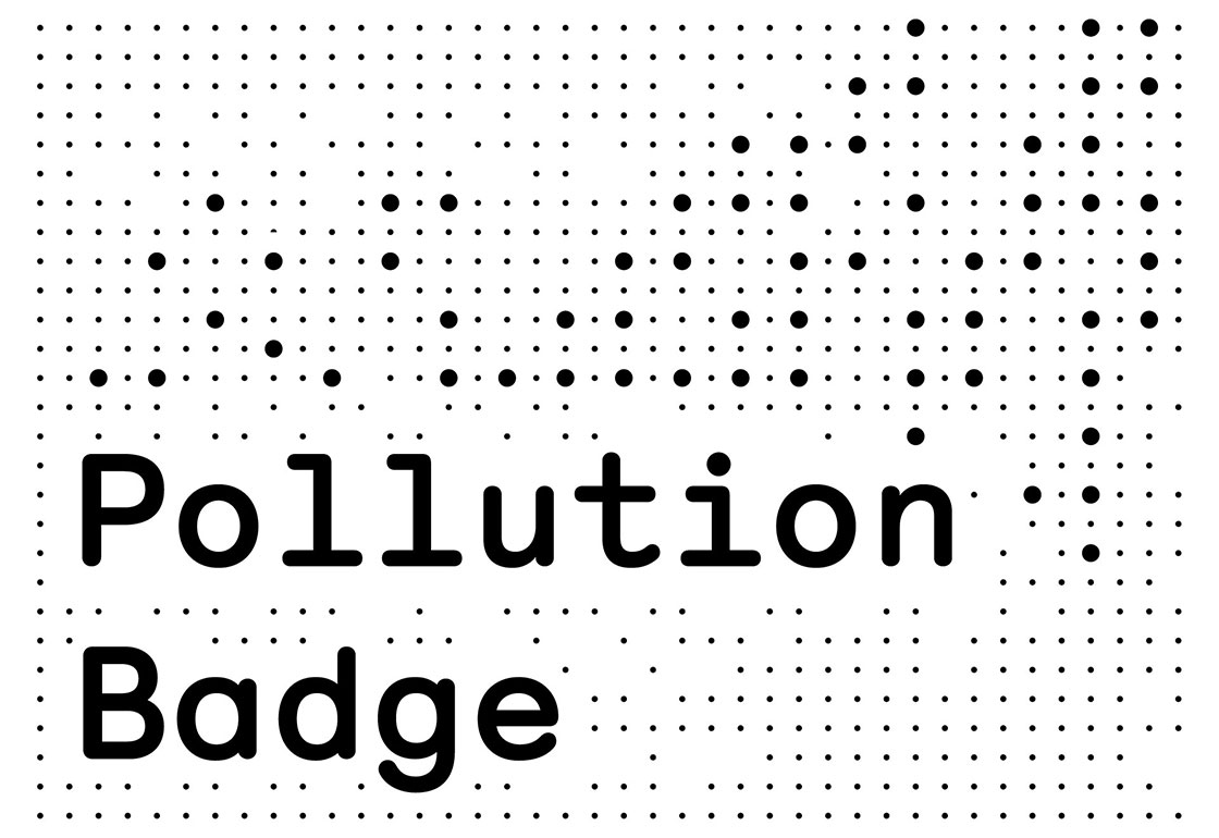 Text on a dotted background